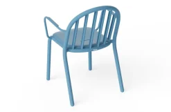 Chaise de jardin avec accoudoirs en aluminium bleu 60x59x80cm Fred's - Fatboy
