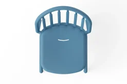 Chaise de jardin en aluminium bleu 52x56x80cm Fred's - Fatboy