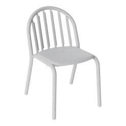 Chaise de jardin en aluminium gris clair 52x56x80cm Fred's - Fatboy