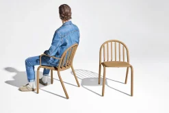 Chaise de jardin en aluminium mocha 52x56x80cm Fred's - Fatboy