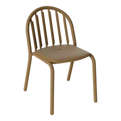 Chaise de jardin en aluminium mocha 52x56x80cm Fred's - Fatboy