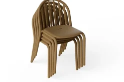 Chaise de jardin en aluminium mocha 52x56x80cm Fred's - Fatboy