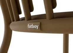 Chaise de jardin en aluminium mocha 52x56x80cm Fred's - Fatboy