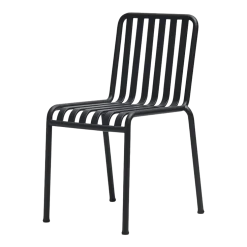 Chaise de jardin en métal anthracite Palissade - HAY
