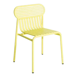 Chaise de jardin jaune Week-End - Petite Friture