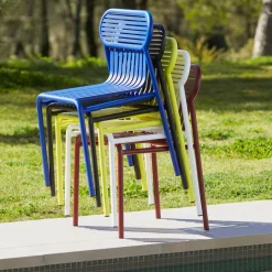 Chaise de jardin rose blush Week-End - Petite Friture