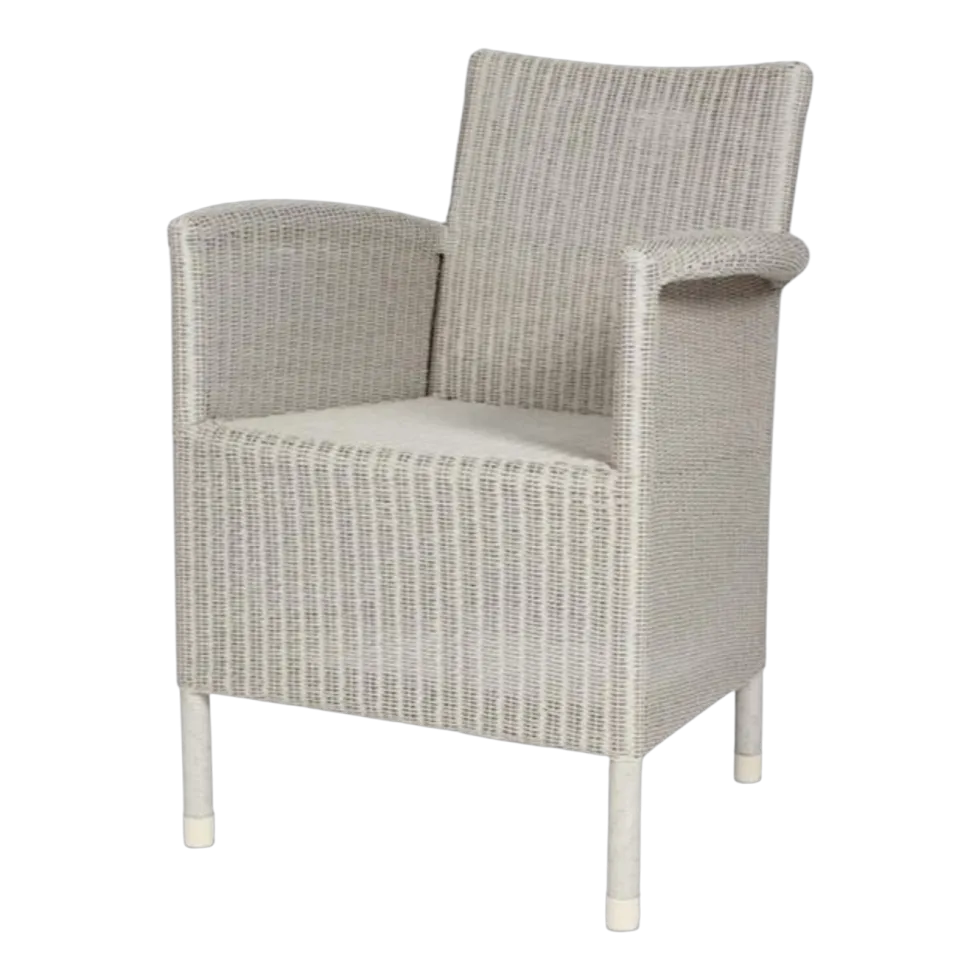 Chaise de jardin tressée finition old lace Safi - Vincent Sheppard