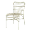 Chaise de repas extérieur blanc cassé Lucy - Vincent Sheppard