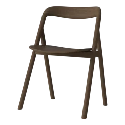 Chaise de salle à manger en chêne huilé foncé Fenri - Bolia