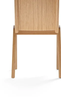 Chaise de salle à manger en chêne naturel et tissu dakar 0250 02 78cm Ready - Audo