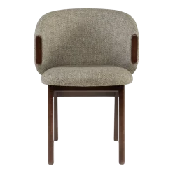 Chaise de salle à manger en hêtre et tissu la havane pro-14 81cm Arco - Versmissen