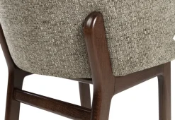 Chaise de salle à manger en hêtre et tissu la havane pro-14 81cm Arco - Versmissen