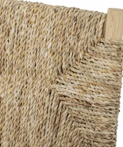 Chaise de salle à manger en jacinthe d'eau et bois Saran - Bloomingville