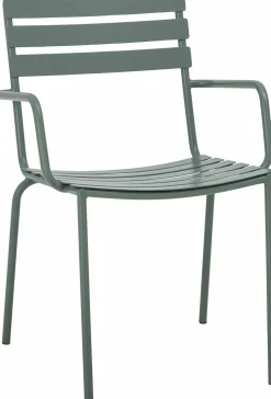 Chaise de salle à manger Monsi Métal galvanisé Vert - Bloomingville