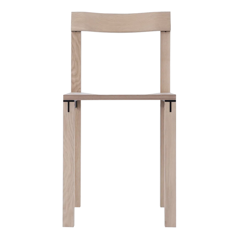 Chaise design en frêne Tal - Kann Design