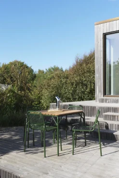 Chaise d'extérieur en acier gris Vig - Normann Copenhagen