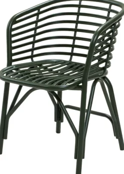 Chaise d'extérieur en aluminium vert Blend - Cane-Line