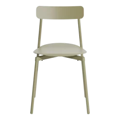 Chaise d'extérieur en aluminium vert jade Fromme - Petite friture