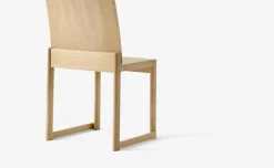 Chaise empilable en chêne laqué 80,6 cm Allwood - &tradition