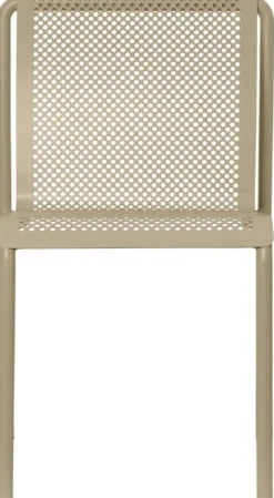 Chaise en acier beige 80x49cm Dapple - Ferm living