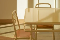 Chaise en acier blanc pur UD - Tolix