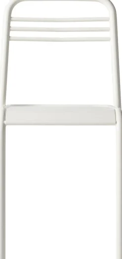 Chaise en acier blanc pur UD - Tolix