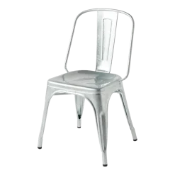 Chaise en acier galvanisé AC - Tolix