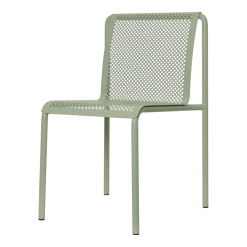 Chaise en acier vert pâle 80x49cm Dapple - Ferm living