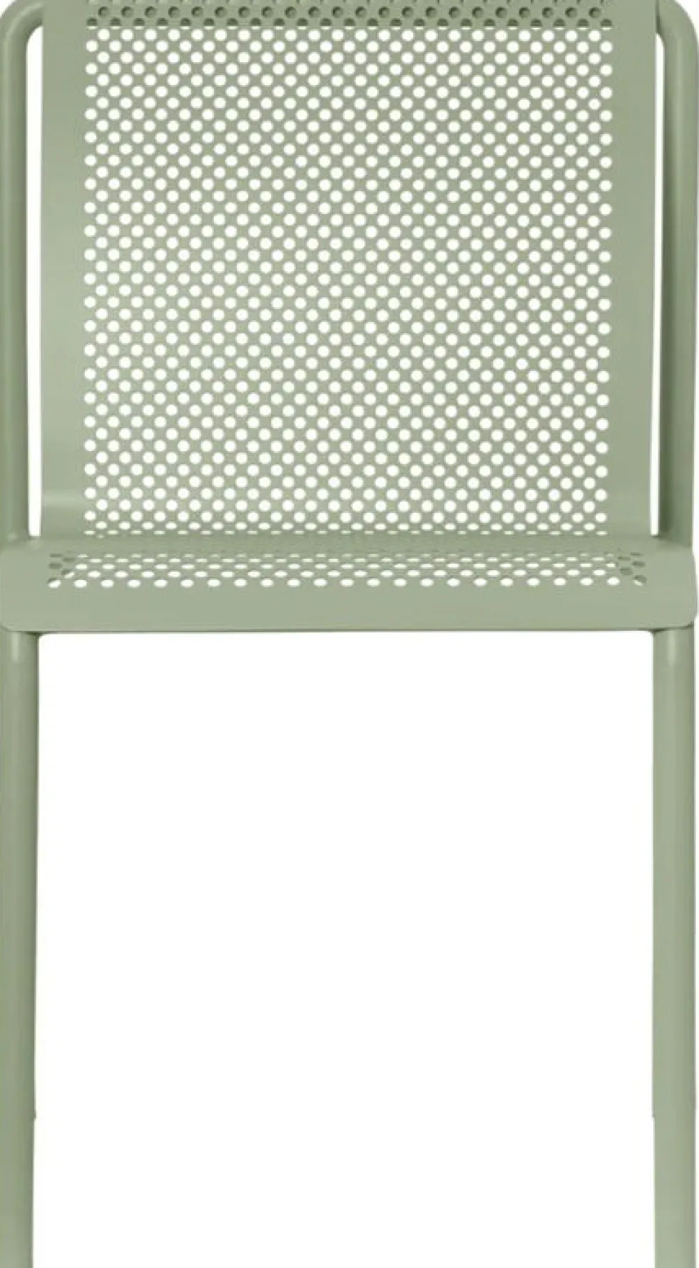 Chaise en acier vert pâle 80x49cm Dapple - Ferm living