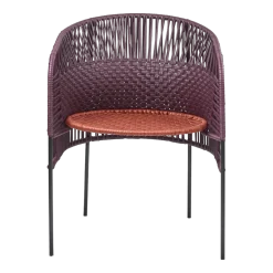 Chaise en acier violet Caribe Chic - Ames