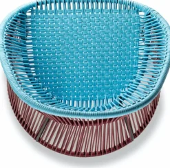 Chaise en acier violette et bleu Cartagenas - Ames