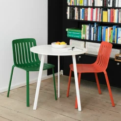 Chaise en aluminium noir Plato - Magis