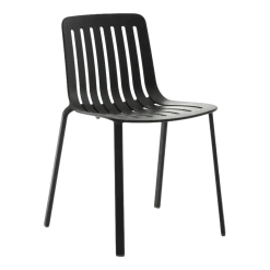 Chaise en aluminium noir Plato - Magis