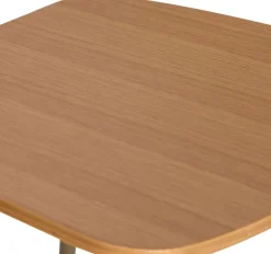 Chaise en bois de chêne et fer noir Hock - Hübsch