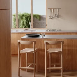 Chaise en bois de chêne naturel Galta 75 - Kann Design