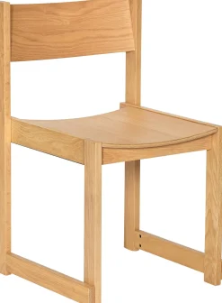 Chaise en bois de chêne 50x50xh80cm Forma - Hübsch