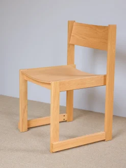 Chaise en bois de chêne 50x50xh80cm Forma - Hübsch