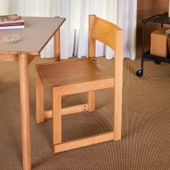 Chaise en bois de chêne 50x50xh80cm Forma - Hübsch