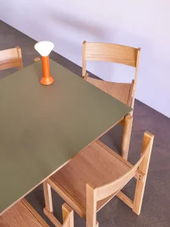 Chaise en bois de chêne 50x50xh80cm Forma - Hübsch