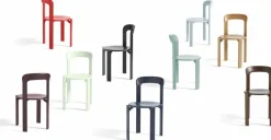 Chaise en bois de hêtre vert menthe Rey - HAY