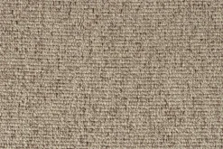 Chaise en bois et tissu beige Babington - Dutchbone