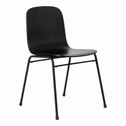 Chaise en bois noir et cadre noir Touchwood - Hem