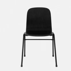 Chaise en bois noir et cadre noir Touchwood - Hem