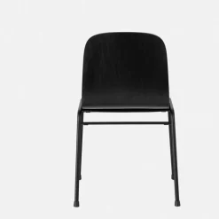 Chaise en bois noir et cadre noir Touchwood - Hem