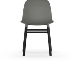 Chaise en bois noir et pp gris Form - Normann Copenhagen