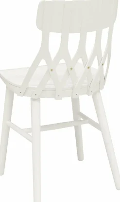 Chaise en bouleau blanche Y5 - Hans K