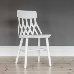 Chaise en bouleau blanche Y5 - Hans K