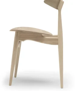 Chaise en chêne blanc huilé 74cm CH33T - Carl Hansen & Søn
