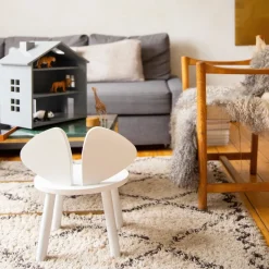 Chaise en chêne blanc S Mouse - Nofred