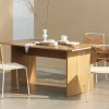 Chaise en chêne et cuir italien tanné Torso - Design house stockholm
